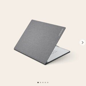 reMarkable Book Folio for reMarkable 2 in Gray Polymer Weave